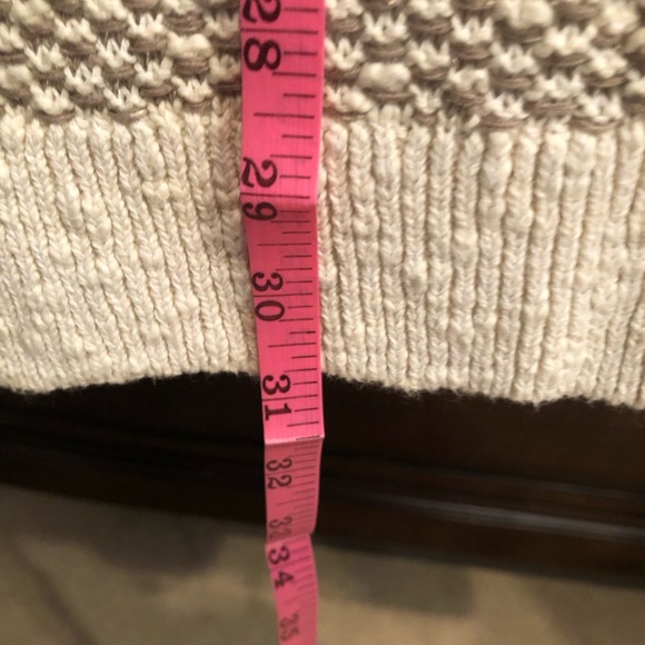 Dress barn cold shoulder beige sweater sz XL NWT - Picture 5 of 7